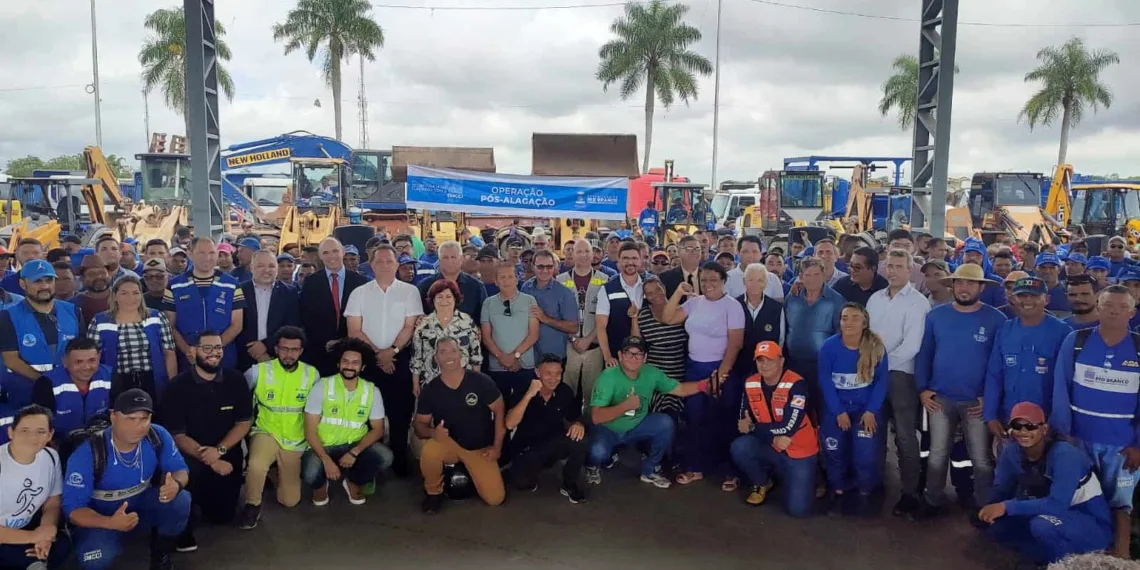 Prefeitura de Rio Branco lança mega operação de limpeza de áreas afetadas pelas enchentes