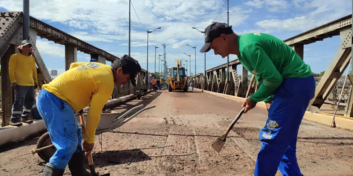 Ainda sem previsão de horário, Ponte Metálica deve ser liberada para tráfego nesta quinta-feira