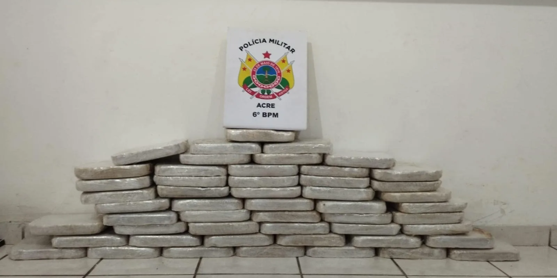 Forças de Segurança apreendem mais de 59 quilos de drogas no Juruá