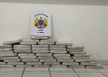 Forças de Segurança apreendem mais de 59 quilos de drogas no Juruá