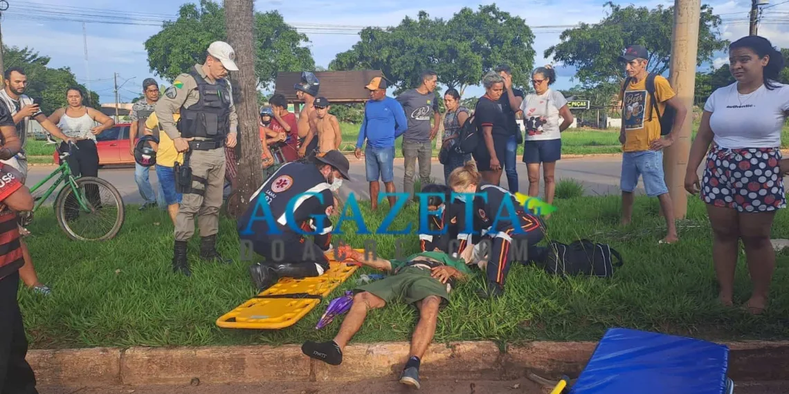 Idoso atropelado por taxista morre no pronto-socorro de Rio Branco