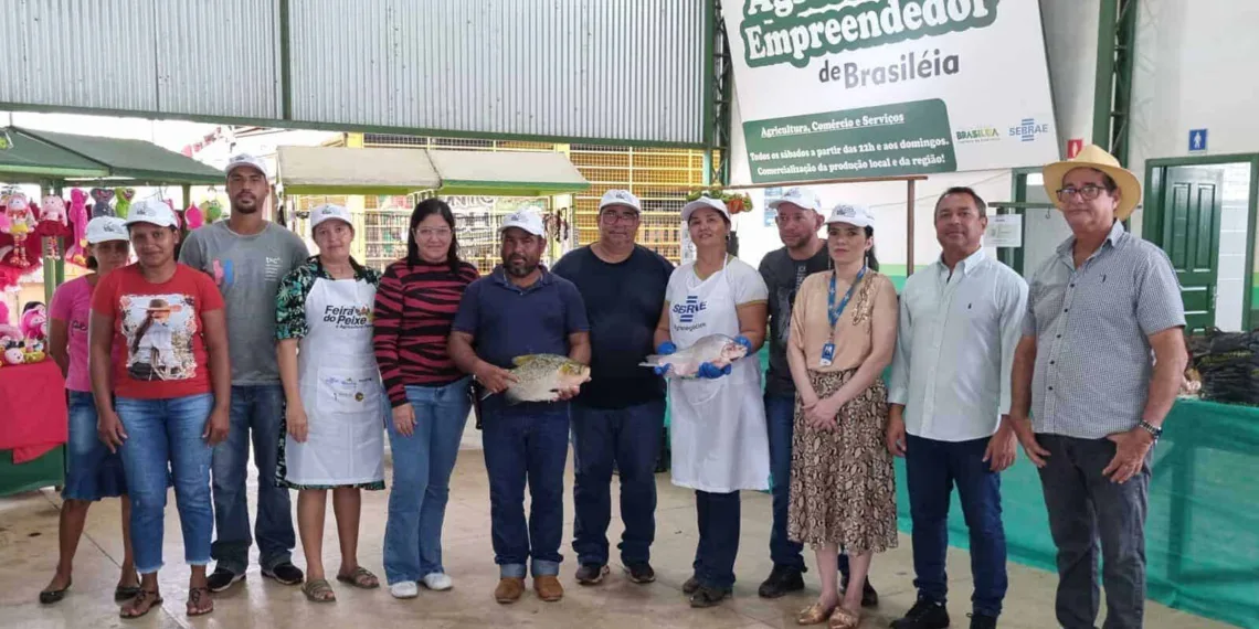 Produtores rurais comercializam produtos nas Feiras do Peixe e agricultura familiar no Alto Acre