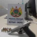 No dia do seu aniversário, homem é preso com uma arma de fogo na Cidade do Povo