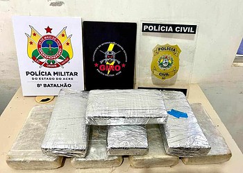 Polícia apreende mais de 8kg de drogas no interior do Acre