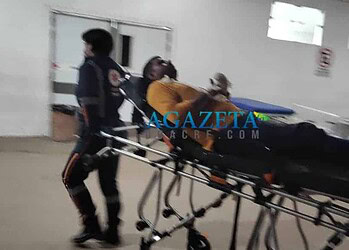 Motociclista tem dedo da mão arrancado em acidente na estrada do aeroporto