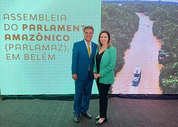 Deputada do Acre é eleita vice-presidente do Parlamento Amazônico