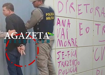 'Magnata' de facção criminosa é preso por ameaça contra direção de escola e apologia ao crime