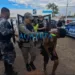 Grupo é preso após polícia seguir rastro de sangue e acabar em casa 'cofre do crime'