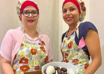 "Somos duas sonhadoras", dizem Danielle Azevedo e Luciana Rocha, da doceria Sabor e Afeto.