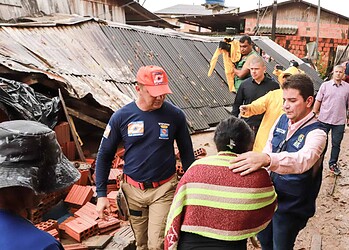 Estado e Município vão atuar para incluir desabrigados em programas de moradia popular e aluguel social. Foto: Marcos Vicentti/Secom