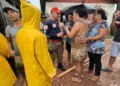 Desbarrancamento deixa seis casas totalmente destruídas na Cidade Nova
