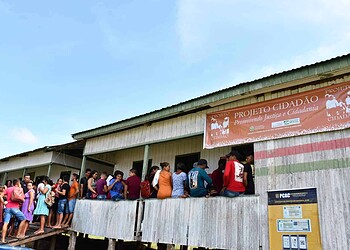 Comunidades indígenas e ribeirinhas são atendidas pelo Projeto Cidadão