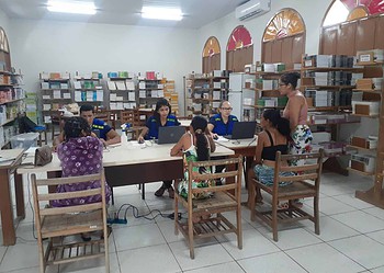 Os serviços da OCA Móvel foram adaptados para ajudar a população com a recuperação dos documentos perdidos nas enchentes. Foto: cedida