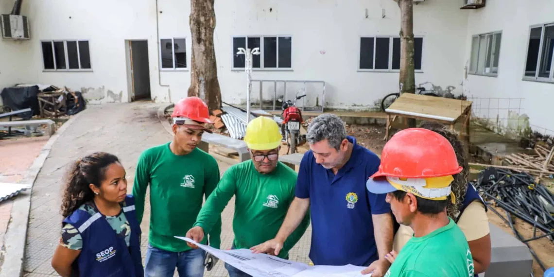 Obras do governo do Estado melhoram a vida dos acreanos e contribuem com a geração de milhares de postos de trabalho. Foto: Marcos Vicentti/Secom.