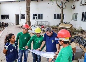 Obras do governo do Estado melhoram a vida dos acreanos e contribuem com a geração de milhares de postos de trabalho. Foto: Marcos Vicentti/Secom.