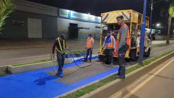 Obra da ciclovia na Chico Mendes será entregue antes da Expoacre, garante prefeitura