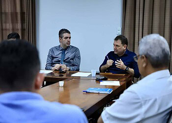 “Nós preservamos um diálogo constante com as secretarias e sindicatos”, afirmou o secretário de governo Alysson Bestene. Foto: Pedro Devani