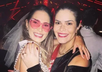 A alegria de Marihá Viana, em Las Vegas-EUA, na despedida de solteira da amiga Paulinha Gadelha