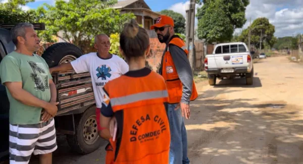 Defesa Civil intensifica o monitoramento das áreas de risco em oito bairros de Rio Branco