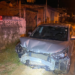 Homem furta carro alugado e colide em grade de estabelecimento no Acre