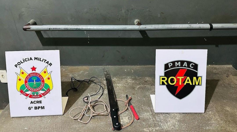 Polícia encontra jovem amarrado e torturado por faccionados no interior do Acre