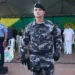 O major Igor Bandeira ingressou na PMAC em 2005. Foto: Dhárcules Pinheiro/Sejusp