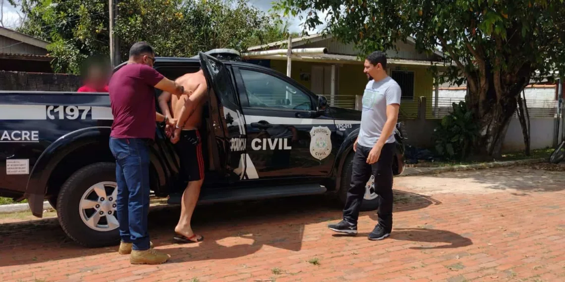 Dupla suspeita de balear policial em tentativa de assalto é presa no interior do Acre