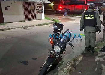 Bandidos armados com bala de borracha fogem após descobrirem que vítima de assalto é policial