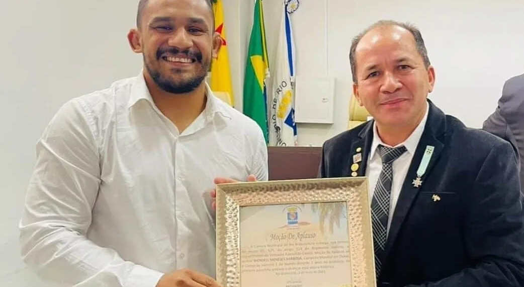 Paratleta acreano é homenageado com Moção de Aplauso na Câmara de Rio Branco 