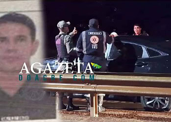 Perseguição policial termina com homem morto dentro de carro em Rio Branco