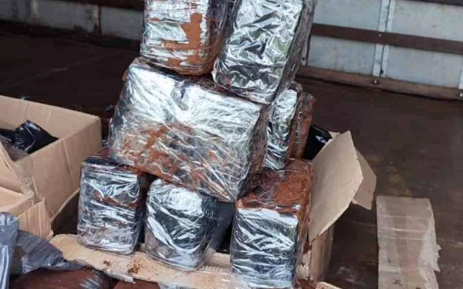 Polícia Militar apreende mais de 100 quilos de drogas no posto Tucandeira