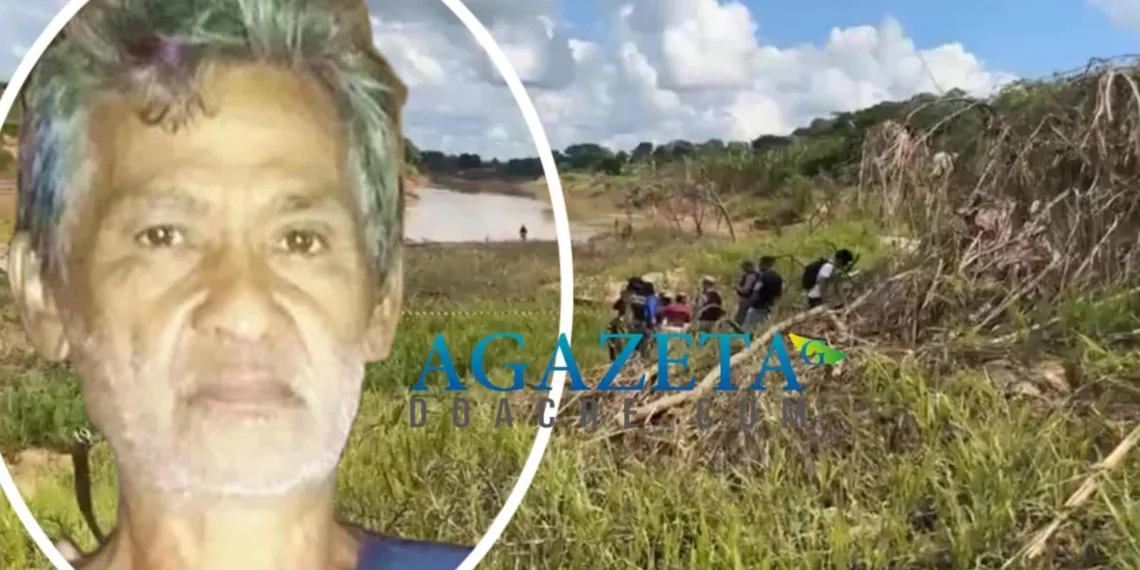 Idoso que fugiu do PS e estava desaparecido é encontrado morto às margens do Rio Acre