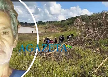 Idoso que fugiu do PS e estava desaparecido é encontrado morto às margens do Rio Acre