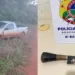 PM prende criminosos foragidos e recupera veículo roubado