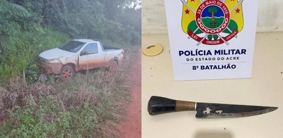 PM prende criminosos foragidos e recupera veículo roubado