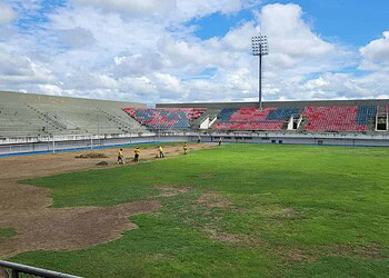 TCE fiscaliza obra de reforma do Estádio Arena da Floresta