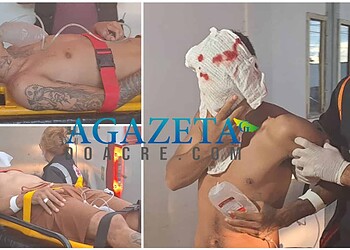 Criminosos atiram em três homens e deixam dois em estado grave em Rio Branco