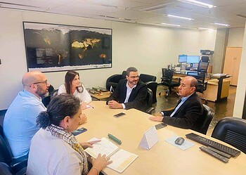 Bocalom é recebido na Embrapa Nacional e debate parcerias para Rio Branco