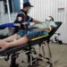 Fiação solta causa acidente e deixa motociclista ferido em Rio Branco
