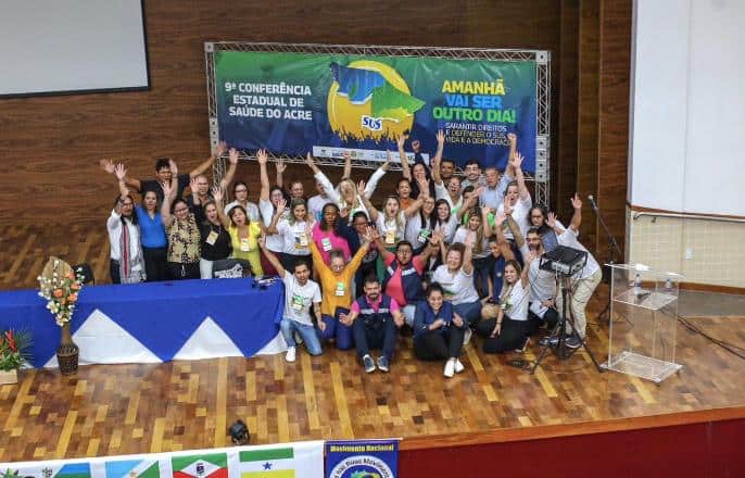 A 9º Conferência Estadual de Saúde foi realizada de 23 a 25 de maio, em Rio Branco. Foto: Odair Leal/Sesacre