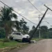 Mais de 50 acidentes envolvendo veículos e postes foram registrados este ano no Acre