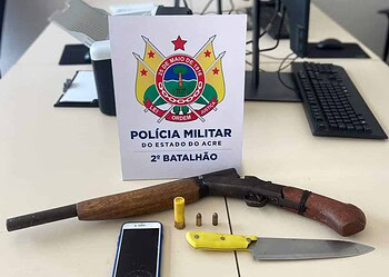 PM prende homem que roubou motorista de ônibus que faz a linha do Cidade do Povo