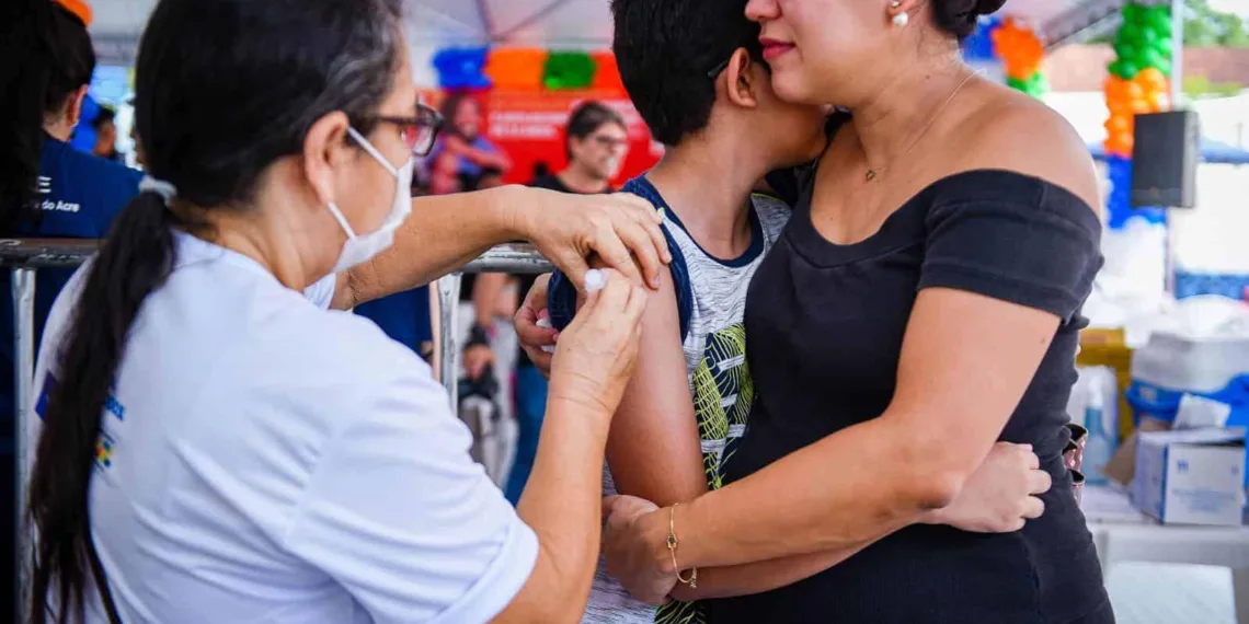 Estão disponíveis 17 imunizantes do Calendário Nacional de Vacinas. Foto: Júnior Aguiar/Sesacre