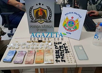 Traficante é preso com drogas e dinheiro em espécie na capital