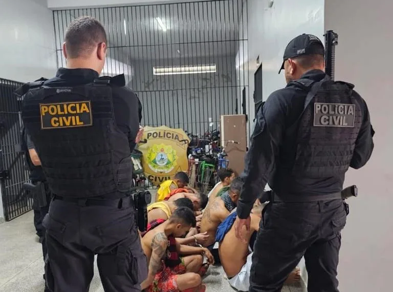 Polícia Civil deflagra 'Operação Delere' e prende 17 lideranças de facções criminosas em Rio Branco
