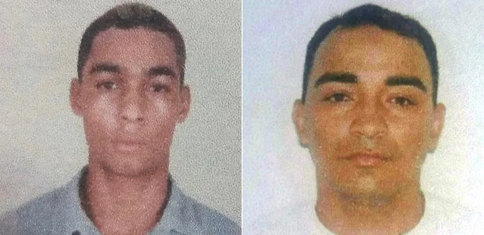 Gleiton Silva (à esquerda) e Edmilson Fernandes da Silva Sales (à direita) morreram em operação policial em Rio Branco, em 2018.