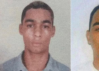 Gleiton Silva (à esquerda) e Edmilson Fernandes da Silva Sales (à direita) morreram em operação policial em Rio Branco, em 2018.