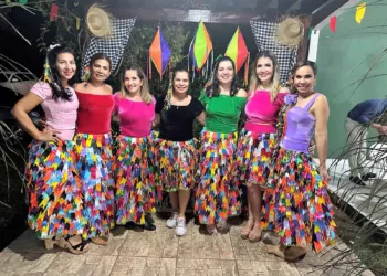 O Arraial entre Amigos, em alusão ao São João, que aconteceu dia 23, na Chácara Itália