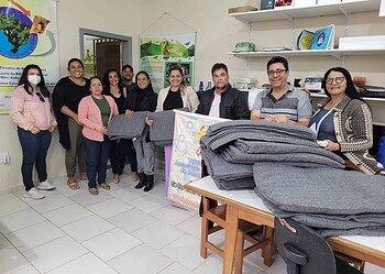 O governo do Acre busca atender as necessidades dos acolhidos e dos profissionais do Lar Vicentino. Foto: Carlos Alexandre/Seasd