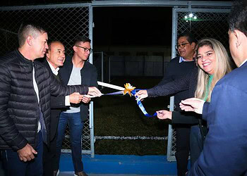 Há seis anos a quadra não tinha nenhum tipo de benefício (Foto: Val Fernandes/Assecom)